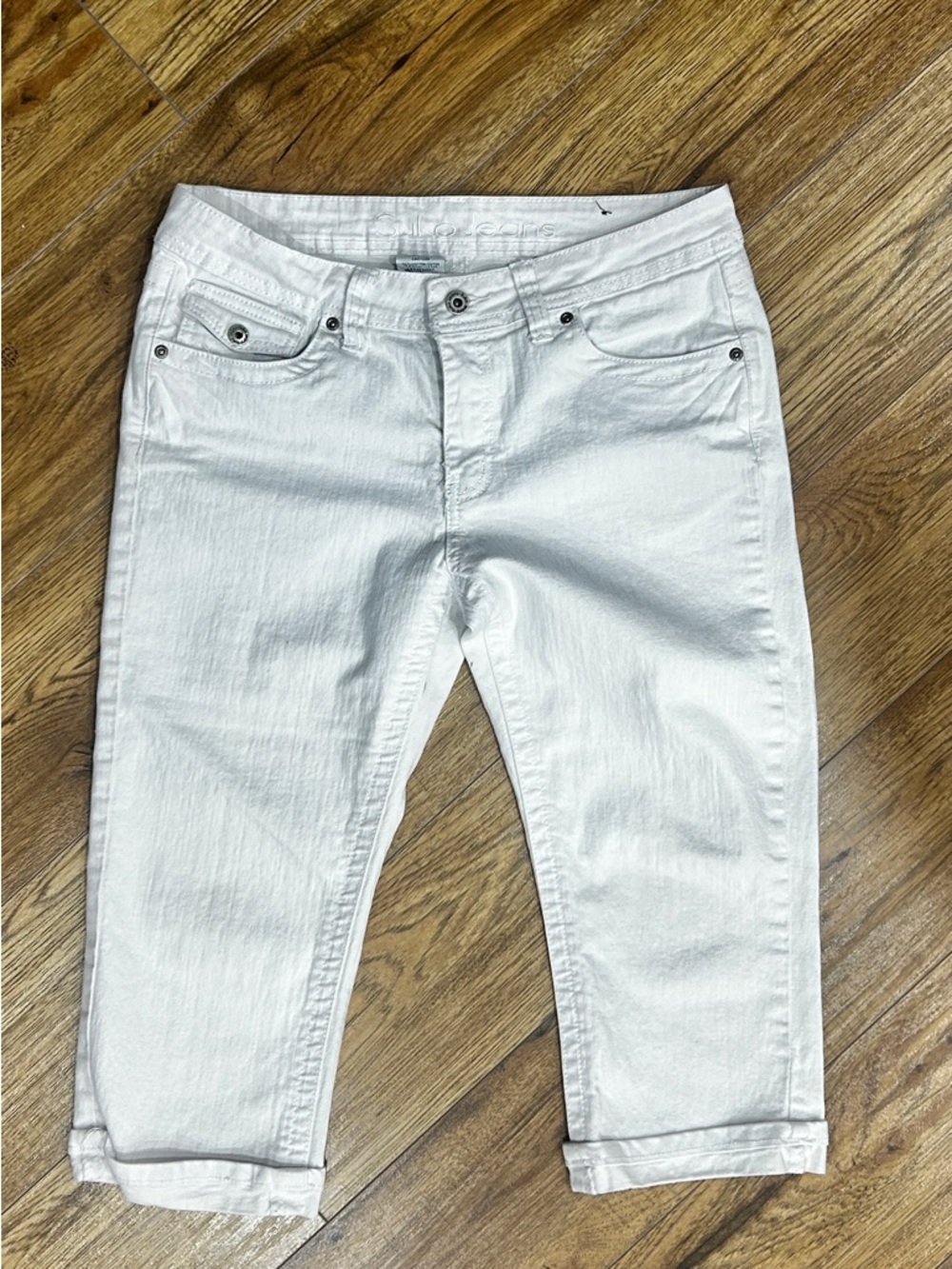 SUKO Jeans White Cropped Women's Pants